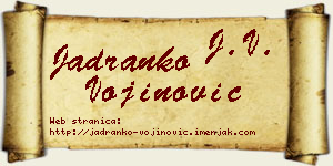 Jadranko Vojinović vizit kartica